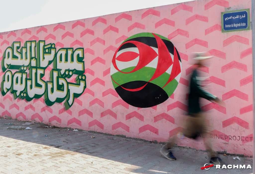 palestine on walls 1